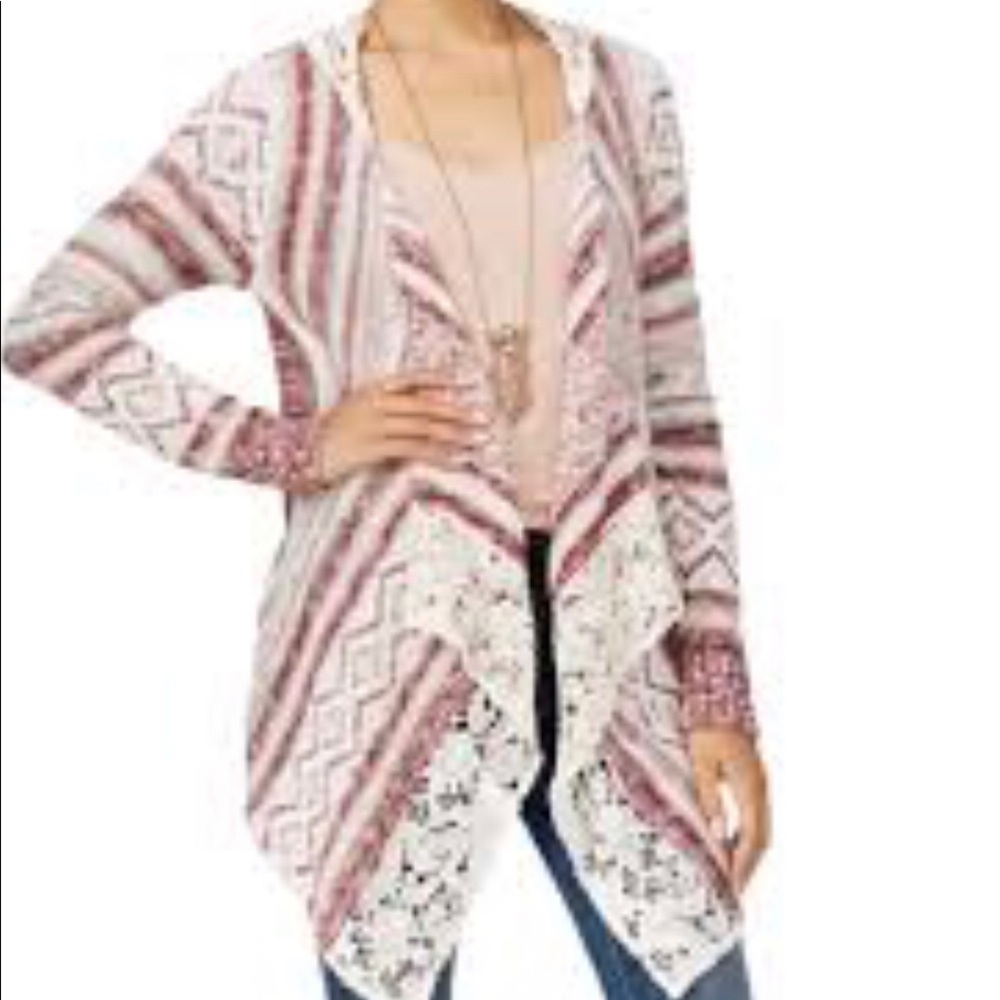 American Rag Hooded Cardigan Sweater